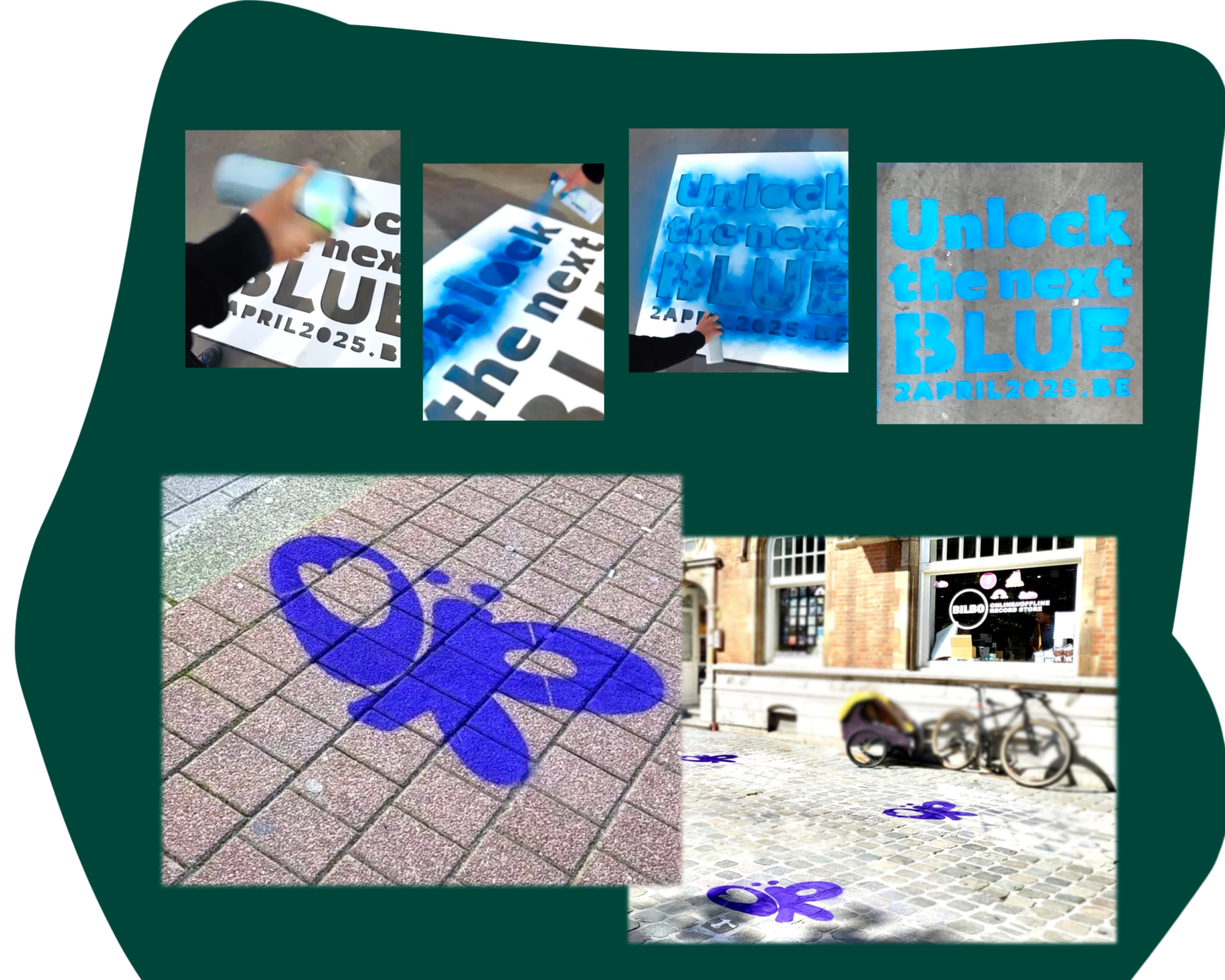Krijttag beeld
